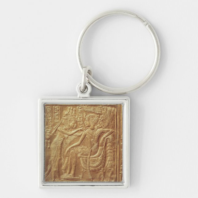 Detail from the little shrine of Tutankhamun Keychain (Front)