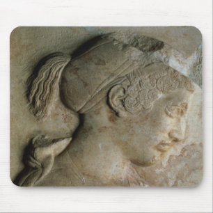 Detail from the stela of Philis, from Thasos, c.5t Mouse Pad