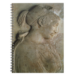 Detail from the stela of Philis, from Thasos, c.5t Notebook