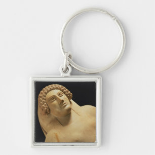 Detail of a female sarcophagus from Cadiz, 5th-4th Keychain