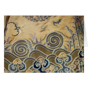Detail of a funerary robe, Qing Dynasty