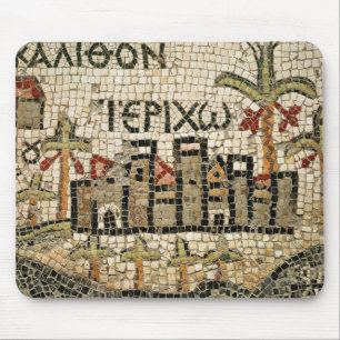 Detail of a map of Jericho Mouse Pad