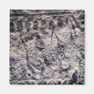 Detail of a ritual procession magnet