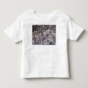 Detail of a ritual procession toddler t-shirt