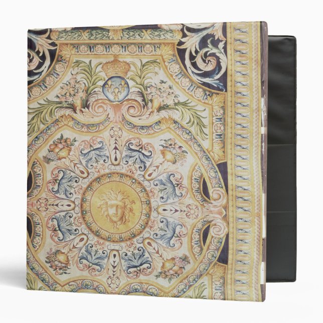 Detail of a Savonnerie carpet made for the Binder (Front/Inside)