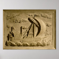 Detail of a Venetian warship