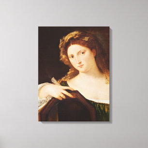 Detail of Allegory of Vanity Canvas Print