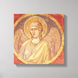 Detail of an angel from the Navicella Canvas Print