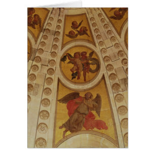 Detail of angels from the dome, built 1635-42