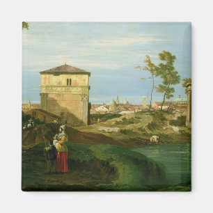 Detail of 'Capriccio with Motifs from Padua' Magnet