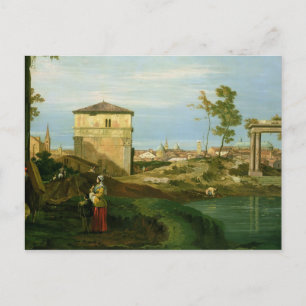 Detail of 'Capriccio with Motifs from Padua' Postcard