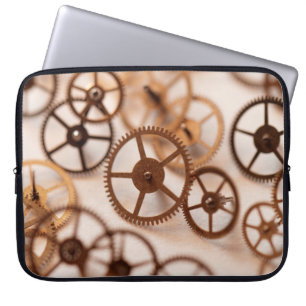 Detail of clock partsold, pocket, watch, accuracy, laptop sleeve
