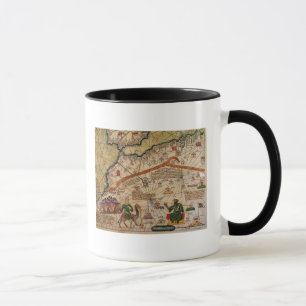 Detail of Copy of a Catalan Map of Europe Mug