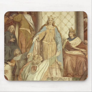Detail of Der Saengerkreis, Wartburg Castle Mouse Pad