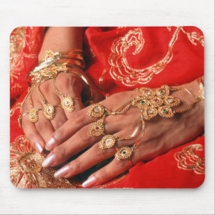Detail Of Elaborate Jewellery Mouse Pad