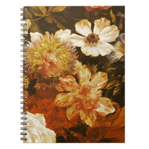 Detail of Flowers (oil on canvas) Notebook