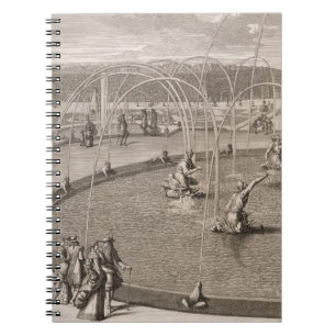 Detail of Fountain of Diana and Apollo at Versaill Notebook