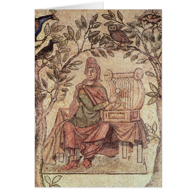 Detail of Orpheus charming the animals (Front)