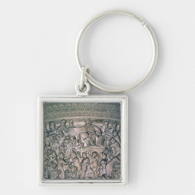 Detail of Pulpit, 1302-10 Keychain (Front)
