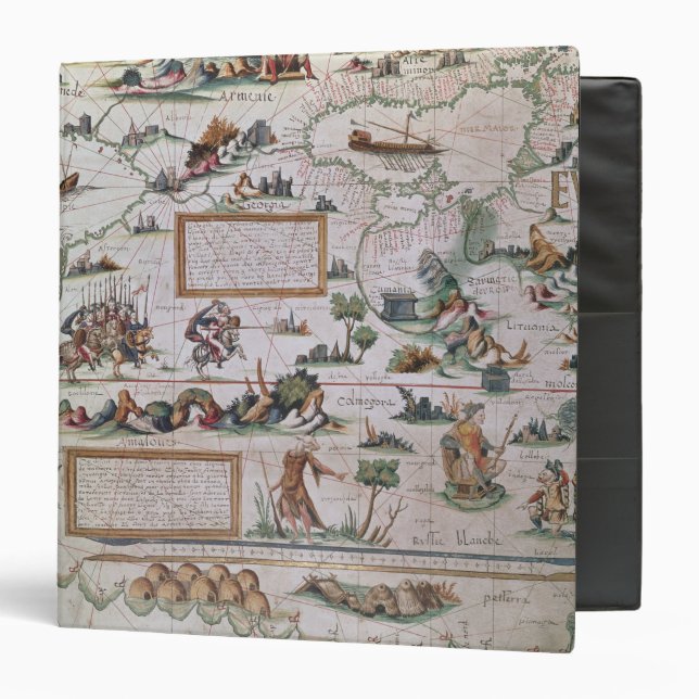 Detail of Siberia Binder (Front/Inside)