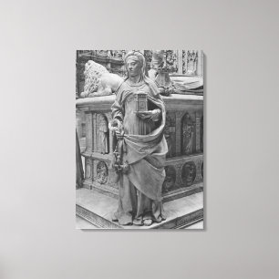 Detail of Temperance Canvas Print