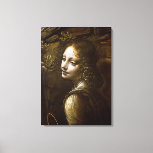 Detail of the Angel, from The Virgin of the Canvas Print