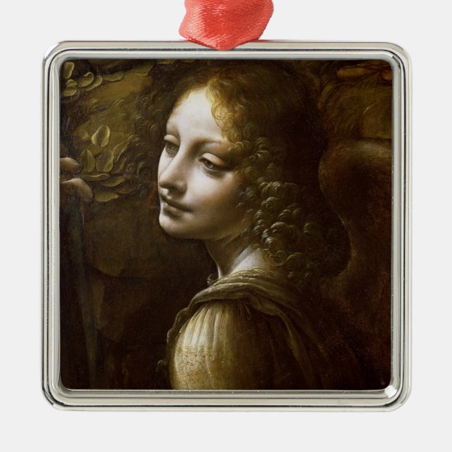 Detail of the Angel Metal Ornament (Front)