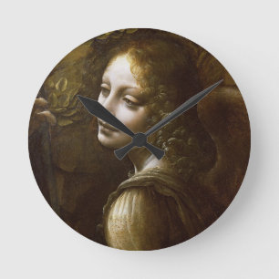 Detail of the Angel Round Clock