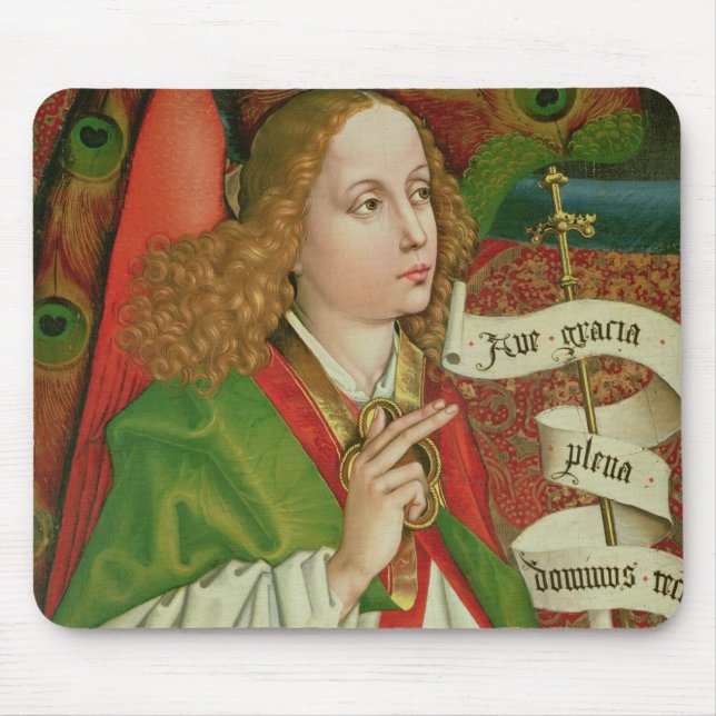 Detail of the Archangel Gabriel Mouse Pad (Front)