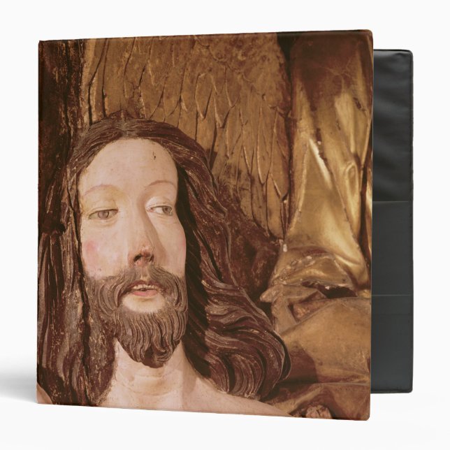 Detail of the Baptism of Christ Binder (Front/Inside)