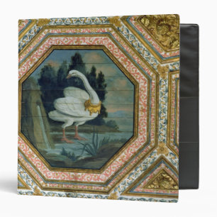 Detail of the ceiling decoration in the Salon Binder