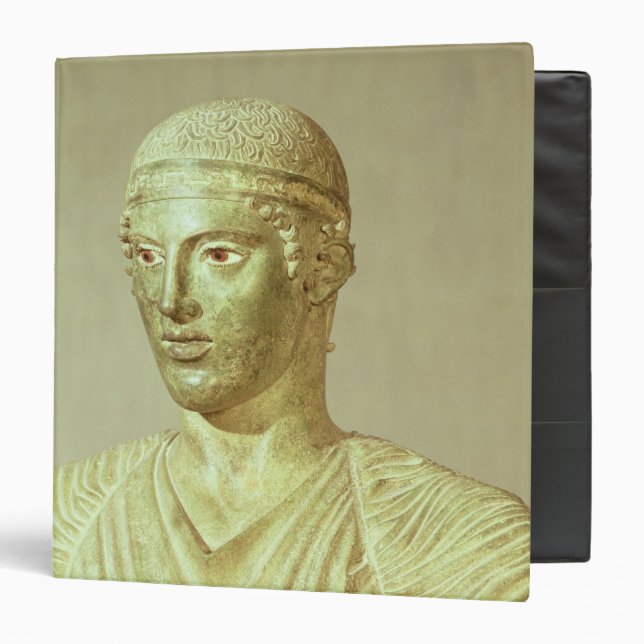 Detail of the Delphi Charioteer, c.470 BC Binder (Front/Inside)