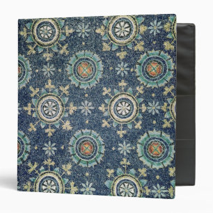 Detail of the floral decoration from the vault binder