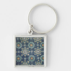 Detail of the floral decoration from the vault keychain