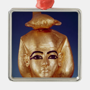 Detail of the goddess Selket Metal Ornament
