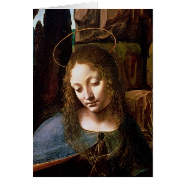 Detail of the Head of the Virgin (Front)
