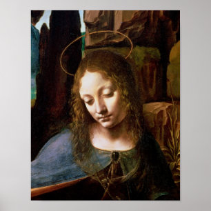 Detail of the Head of the Virgin Poster