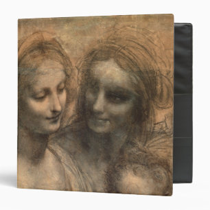 Detail of the Heads of the Virgin and St. Anne Binder