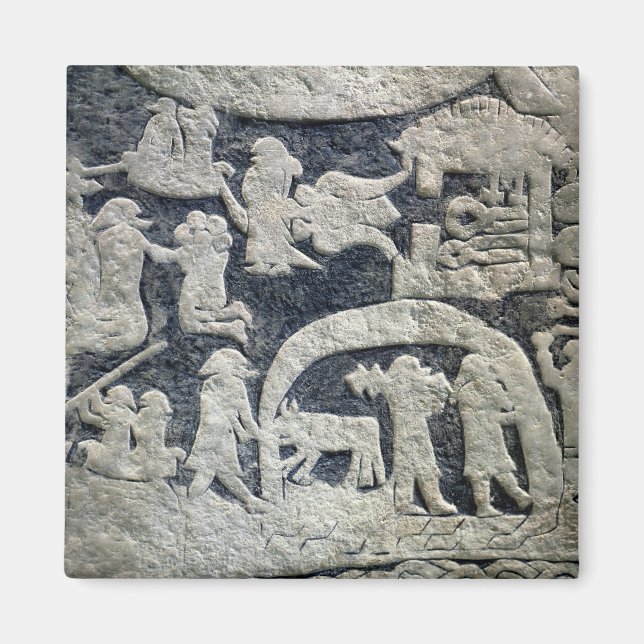 Detail of the legend of Valhalla Magnet (Front)