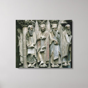 Detail of the Portico Canvas Print
