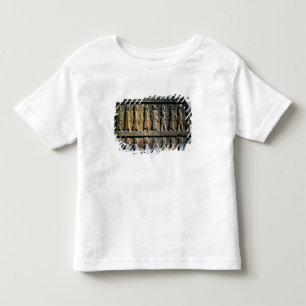 Detail of the relief frieze on the stairway toddler t-shirt