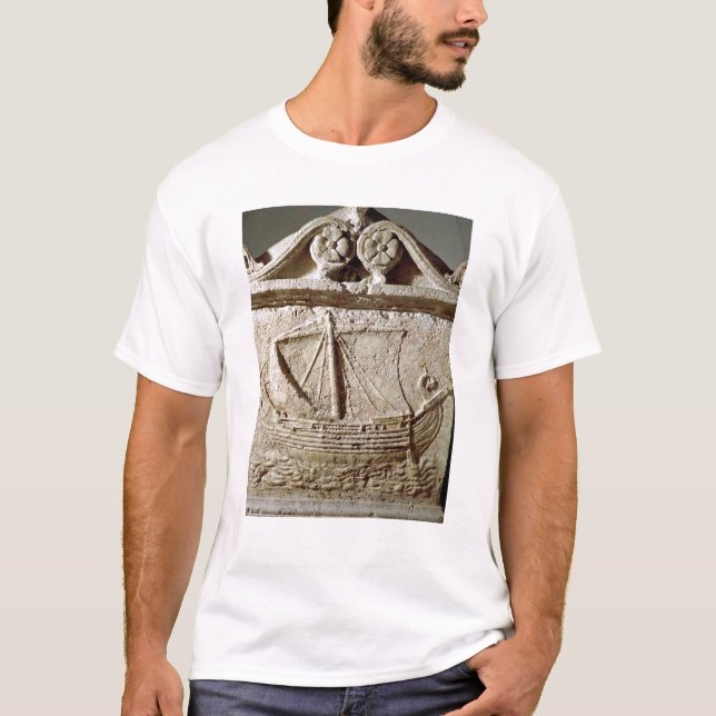 Detail of the Ship Sarcophagus, from Sidon T-Shirt (Front)