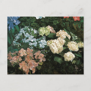 Detail of The Study of Flowers Postcard