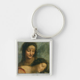 Detail of the Virgin and St. Anne from The Virgin Keychain