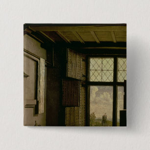 Detail of the Window 2 Inch Square Button
