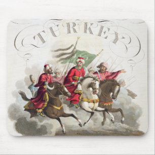 Detail of title page, from 'Costumes of the Variou Mouse Pad