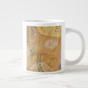 Detail of Water Serpents I Large Coffee Mug