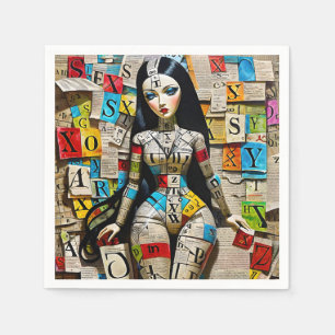 Detailed crosswords are the perfect doll for those napkin