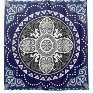 Detailed Floral Scarf Paisley Design