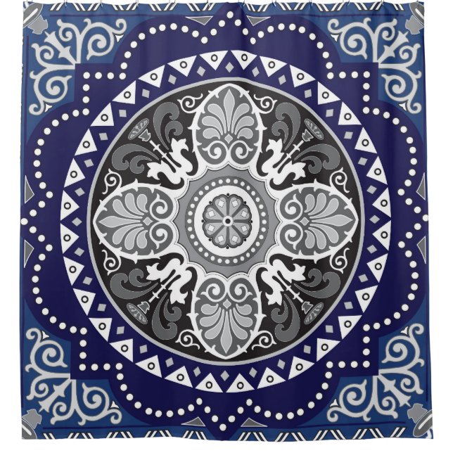 Detailed Floral Scarf Paisley Design (Front)